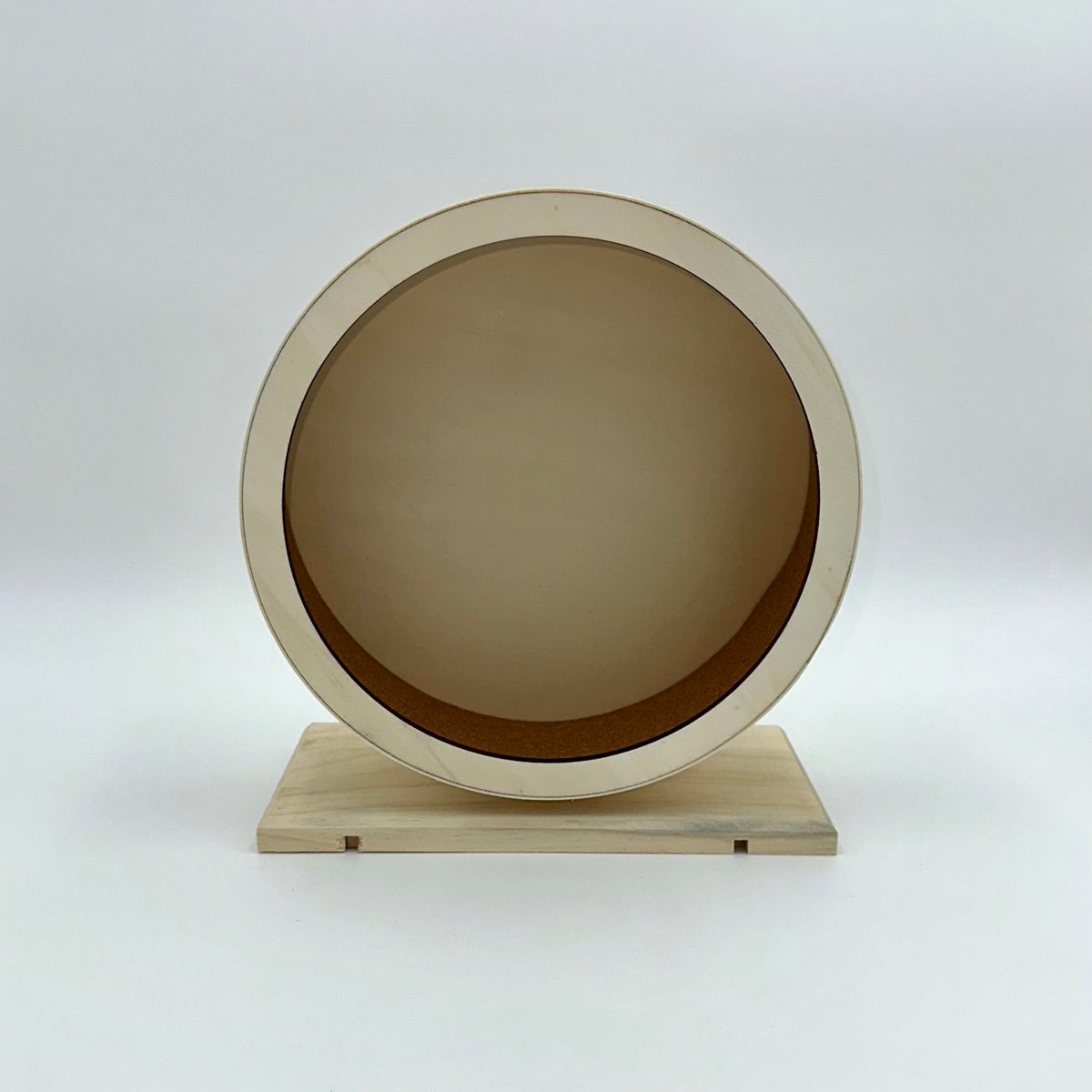 Rueda de ejercicio de madera