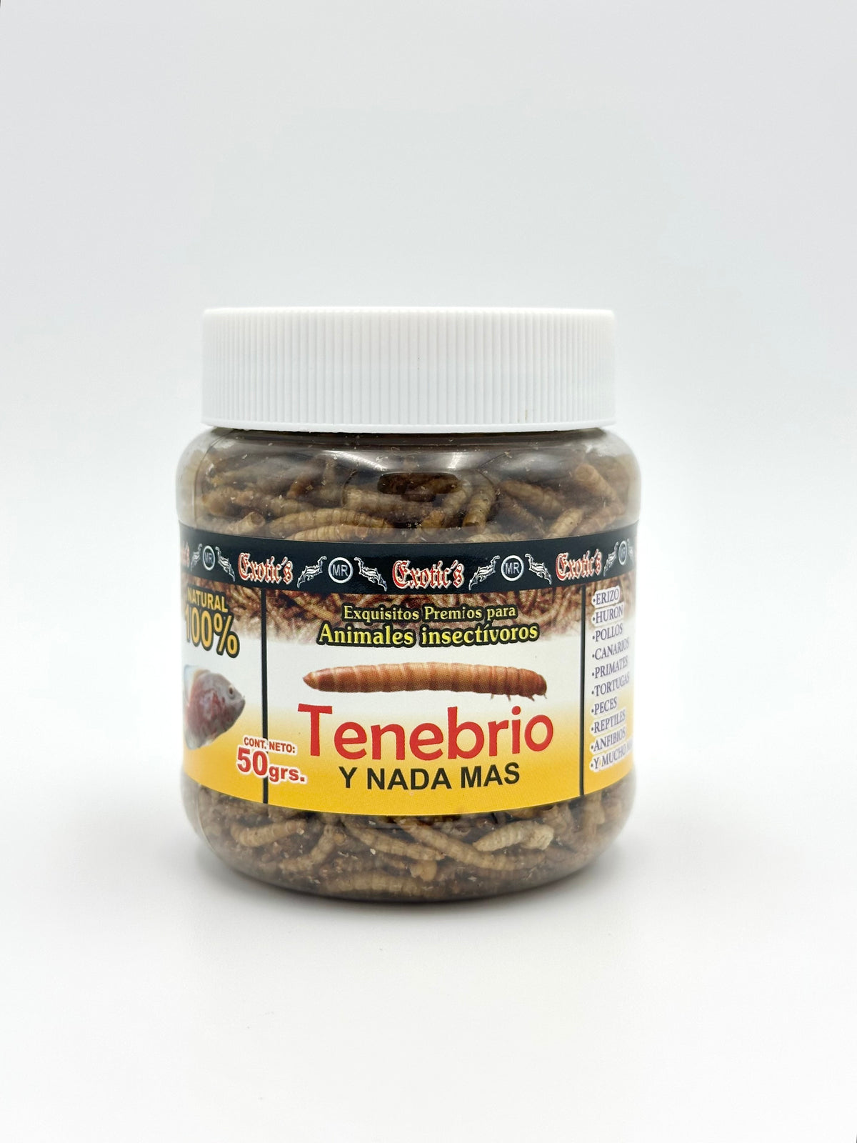 Tenebrios Liofilizado 50 GR